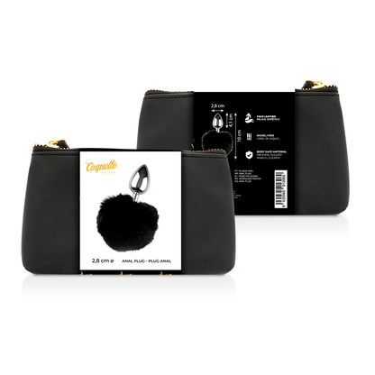 COQUETTE CHIC DESIRE - ANALPLUG METALL GRÖSSE L 2,8 X 4,1 CM