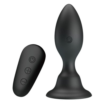 MR PLAY - ANAL PLUG MIT VIBRATION SCHWARZ FERNBEDIENUNG