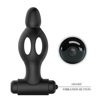 MR PLAY - SILIKON-ANALPLUG MIT VIBRATION