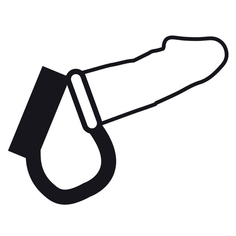 DARKNESS - BDSM-PENIS- UND HODENRING