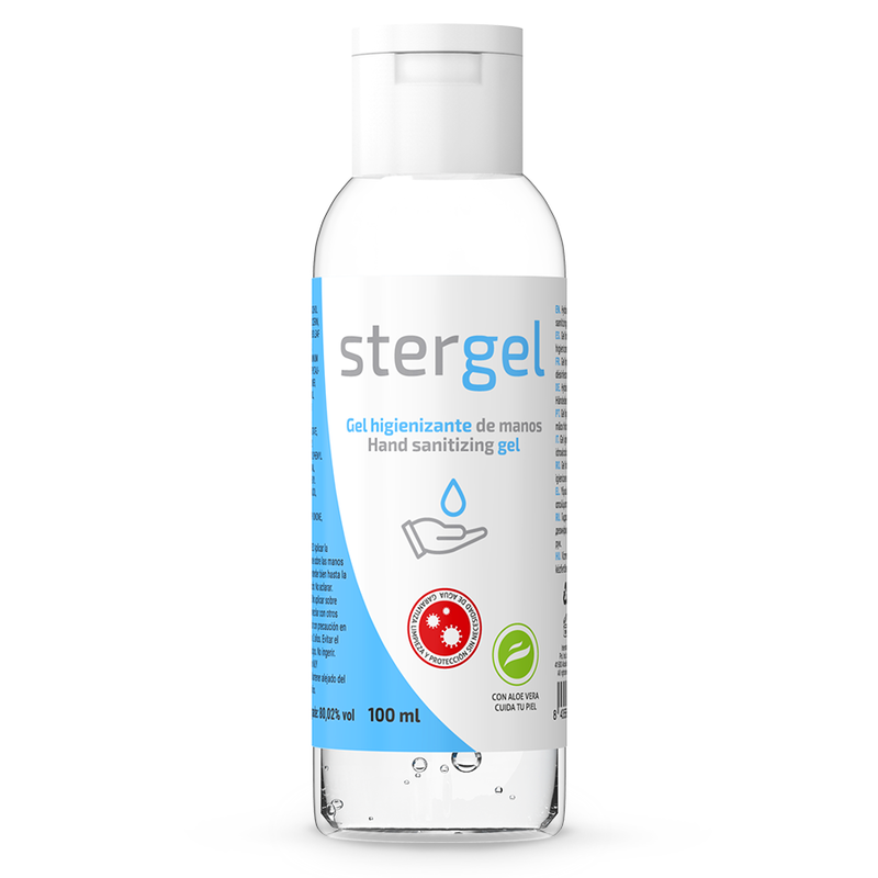 STERGEL - HYDROALKOHOLISCHES HANDDESINFEKTIONSGEL ALOE VERA 100ML 