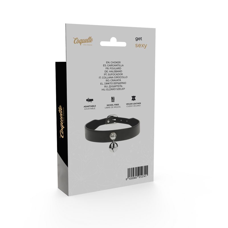 COQUETTE CHIC DESIRE - VEGANE LEDERKETTE FRAU RASSEL ACCESSOIRE