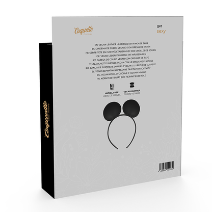 COQUETTE CHIC DESIRE - STIRNBAND MIT MAUSOHREN