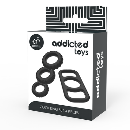 ADDICTED TOYS - COCKRING-SET 4-TEILIG