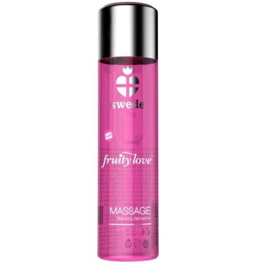 SWEDE - FRUITY LOVE WÄRMEFFEKT MASSAGEÖL ROSA GRAPEFRUIT MIT MANGO 60 ML