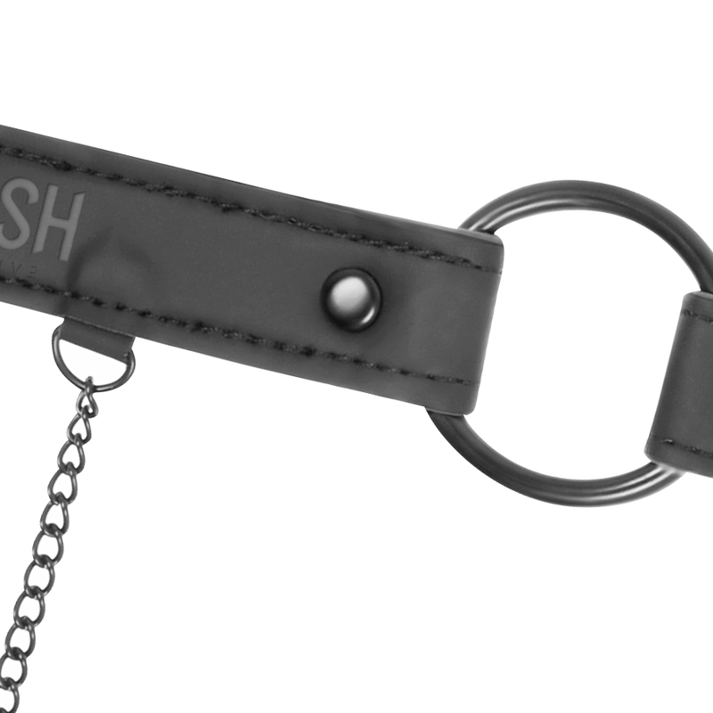 FETISCH DEVOT - KNEBELRING MIT NIPPELKLAMMER