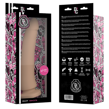 DELTA CLUB - TOYS NATURDILDO MEDIZINISCHES SILIKON 23 CM -O- 4,5 CM