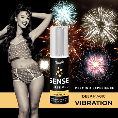 COQUETTE CHIC DESIRE - PULSGEL ERDBEERE MAGISCHE VIBRATION PREMIUM 6ML