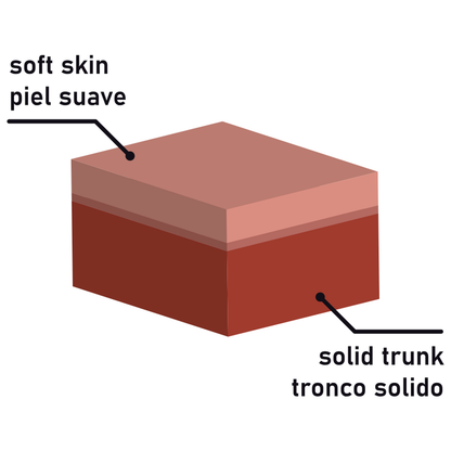 ROCKARMY - HARNESS + DOPPELTE DICHTE KREUZFAHRER 21,5 CM -O- 4,46 CM