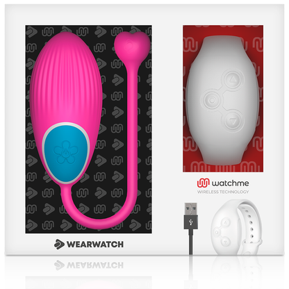 WEARWATCH - WATCHME TECHNOLOGY FERNBEDIENUNG EGG FUCHSIA / NIVEO
