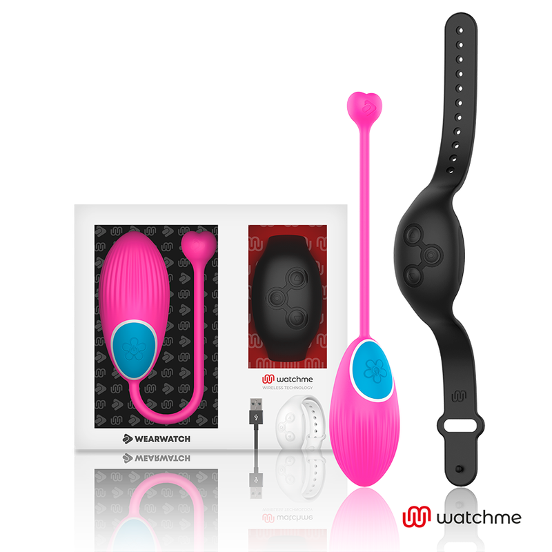 WEARWATCH - WATCHME TECHNOLOGY FERNBEDIENUNG EGG FUCHSIA / JET