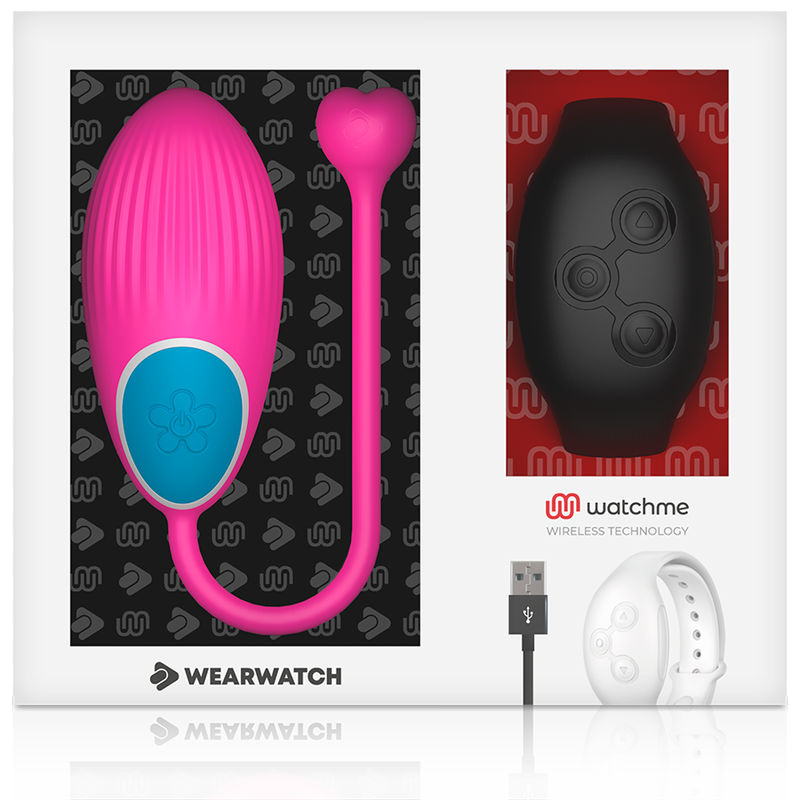 WEARWATCH - WATCHME TECHNOLOGY FERNBEDIENUNG EGG FUCHSIA / JET