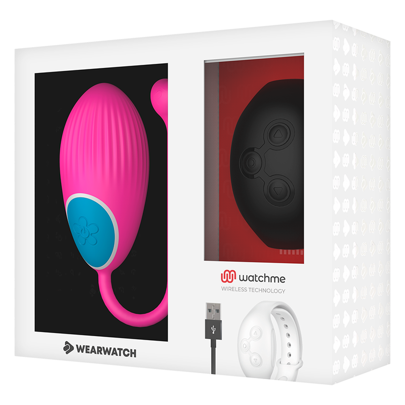 WEARWATCH - WATCHME TECHNOLOGY FERNBEDIENUNG EGG FUCHSIA / JET