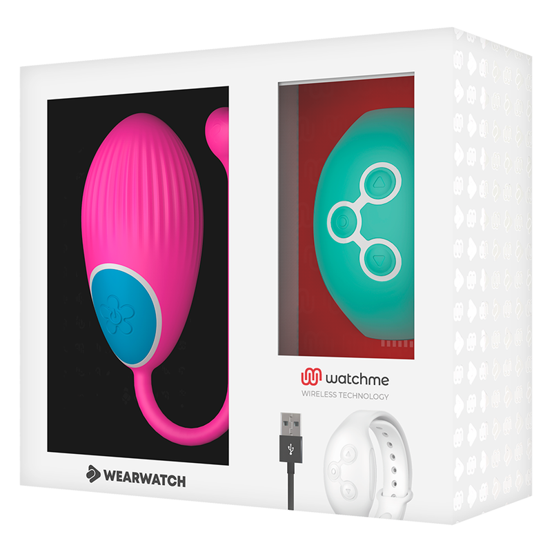 WEARWATCH - WATCHME TECHNOLOGY FERNBEDIENUNG EI FUCHSIA / MEERWASSER