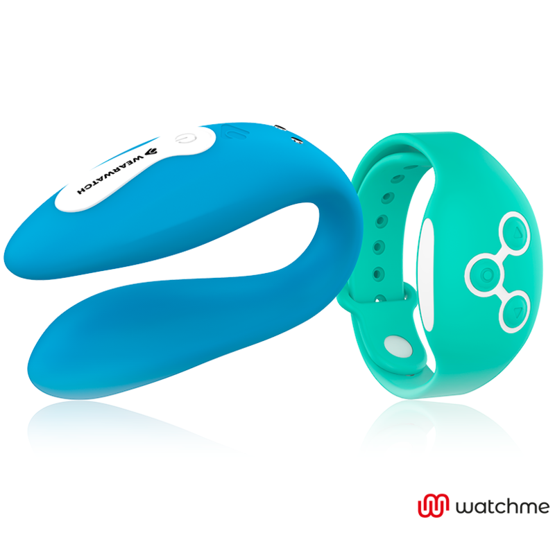 WEARWATCH - DUAL TECHNOLOGY WATCHME VIBRATOR INDIGO/MEERWASSER
