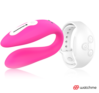 WEARWATCH - WATCHME DUAL TECHNOLOGY VIBRATOR FUCHSIA / SCHNEE
