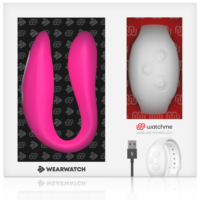WEARWATCH - WATCHME DUAL TECHNOLOGY VIBRATOR FUCHSIA / SCHNEE
