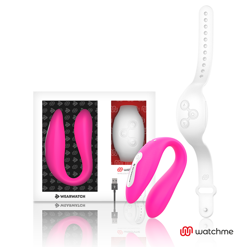 WEARWATCH - WATCHME DUAL TECHNOLOGY VIBRATOR FUCHSIA / SCHNEE