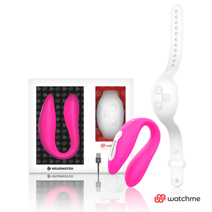 WEARWATCH - WATCHME DUAL TECHNOLOGY VIBRATOR FUCHSIA / SCHNEE
