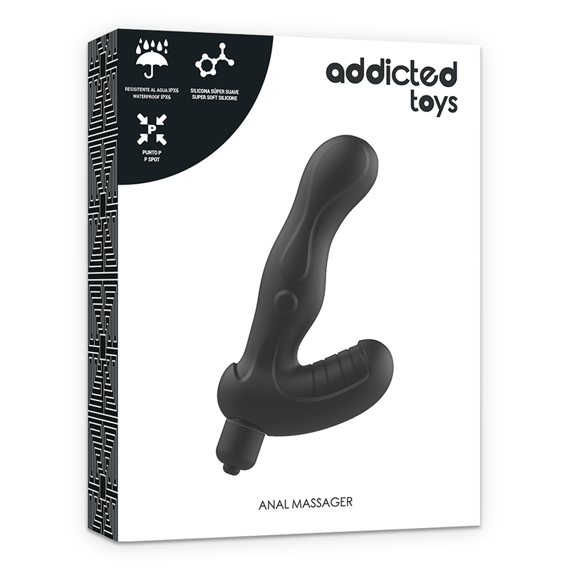 ADDICTED TOYS - P-SPOT VIBE SILIKON-PROSTATA-ANALSTIMULATOR